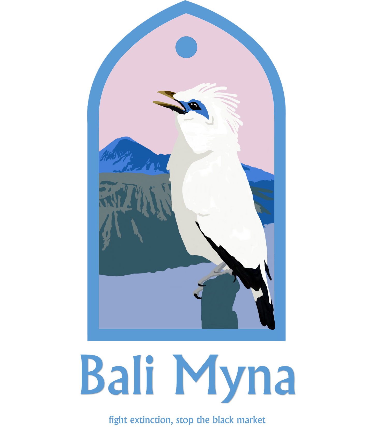Luukiess Bali Myna T-shirt