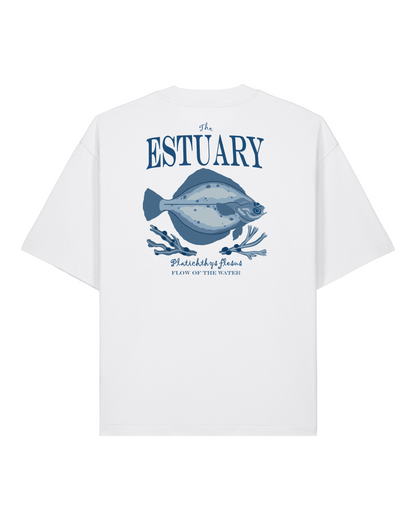 The Estuary Flounder Tee – Boxy Fit / Unisex